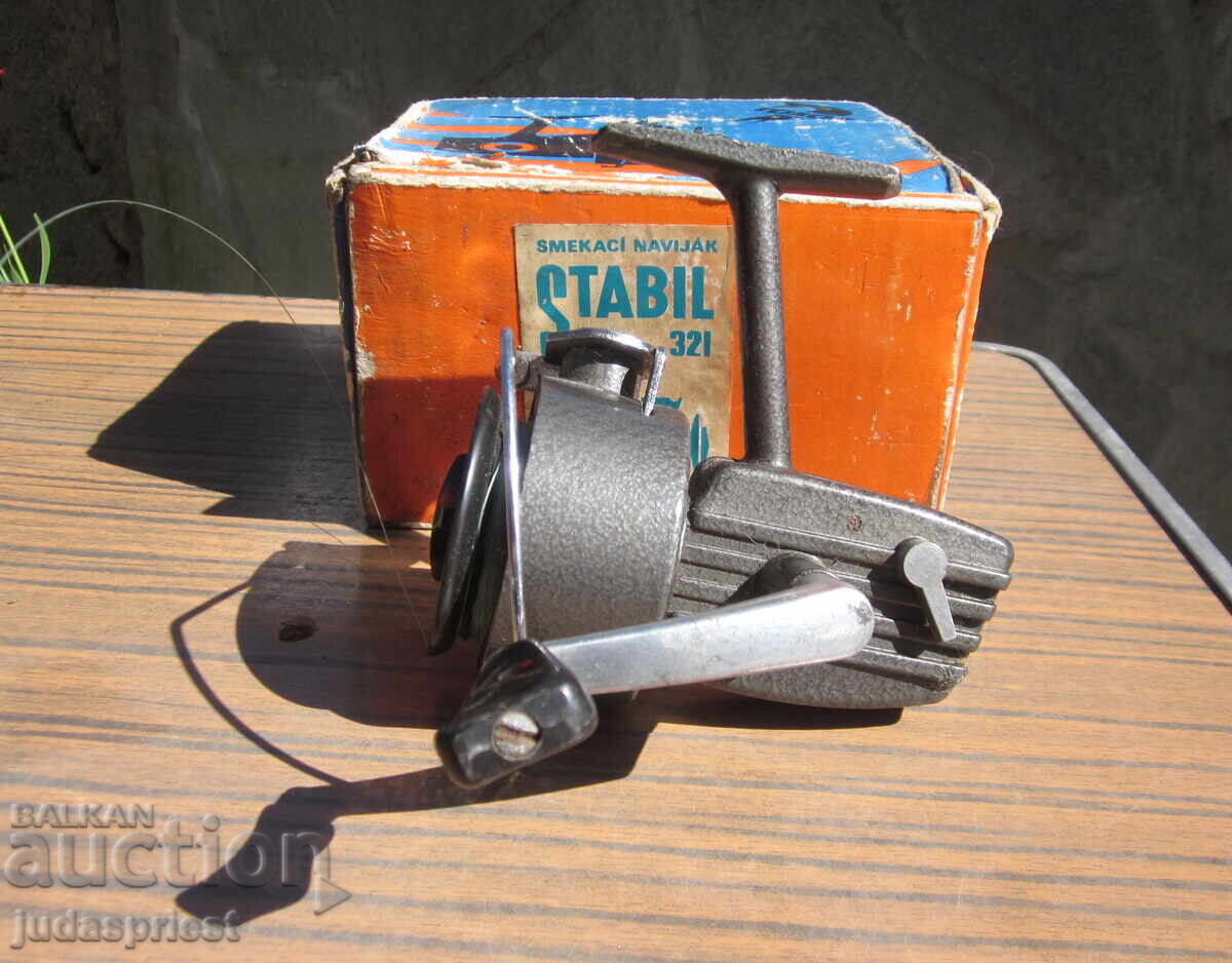 Παράδοση Ρετρό ψαράδικο καρούλι ψαρέματος stabil με κουτί Παράδοση Ρετρό ψαράδικο καρούλι ψαρέματος stabil με κουτί