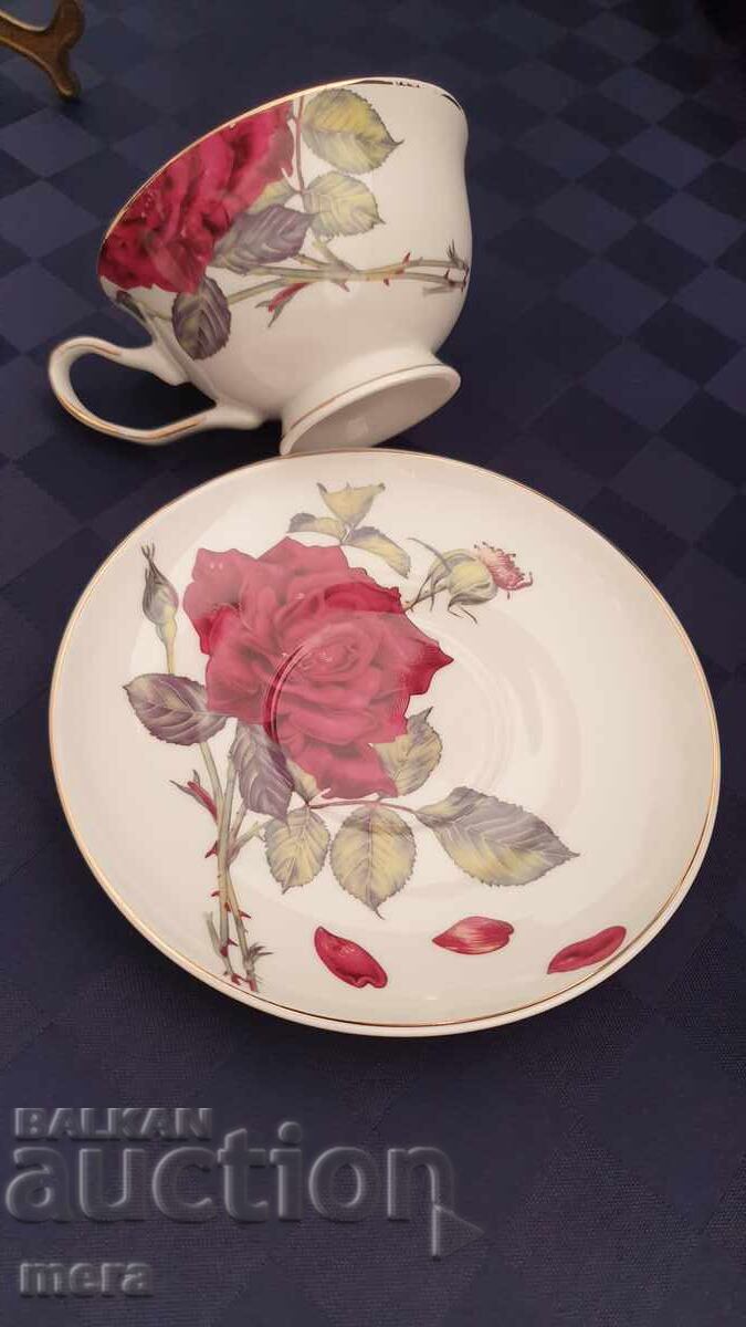 Δημοπρασία Αγγλικό σετ πορσελάνης διπλό