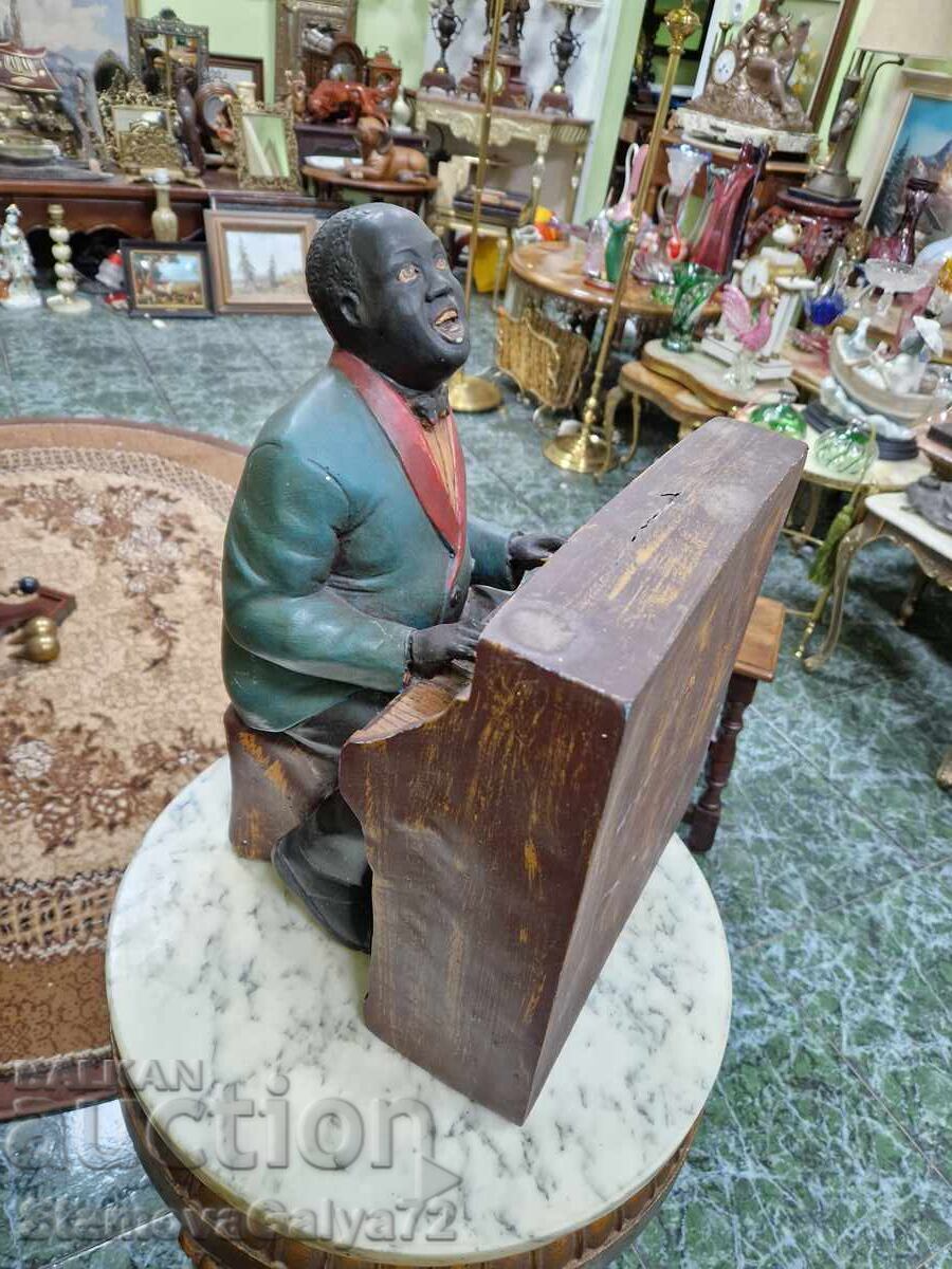 Beautiful antique wooden figure statuette - 5 Beautiful antique wooden figure statuette - 5