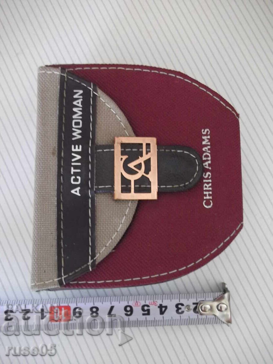 Аукцион Калъф от шише с парфюмизирана вода"CHRIS ADAMS ACTIVE WOMAN" Аукцион Калъф от шише с парфюмизирана вода"CHRIS ADAMS ACTIVE WOMAN"