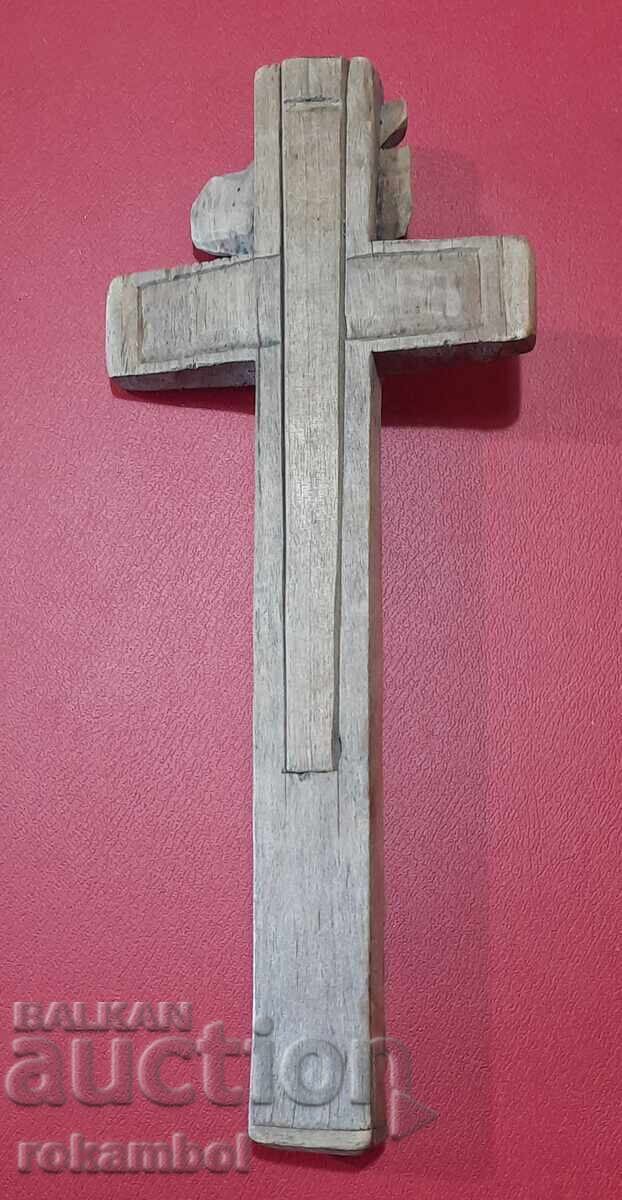 Livrarea Răstignire (cruce relicvar) lemn de cireș