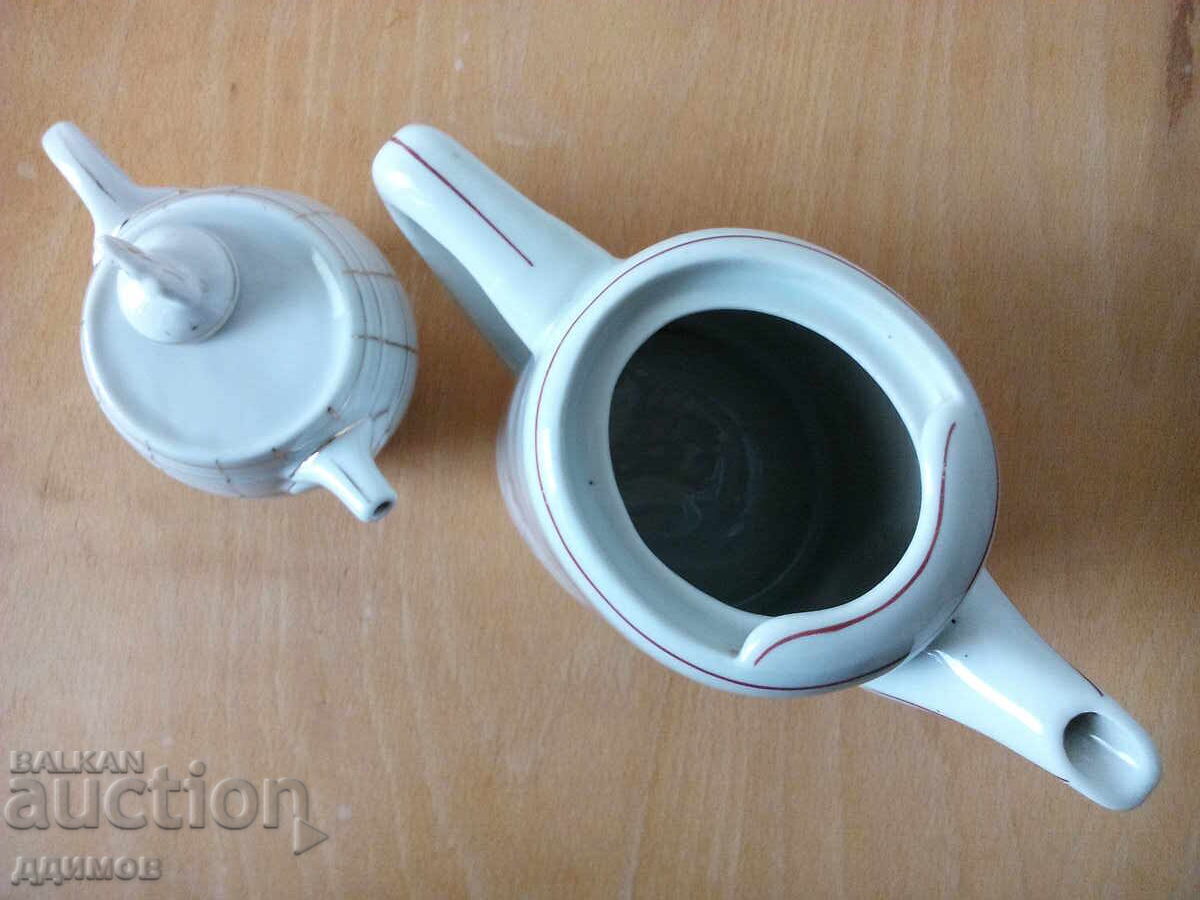 Porcelain teapot two - 5