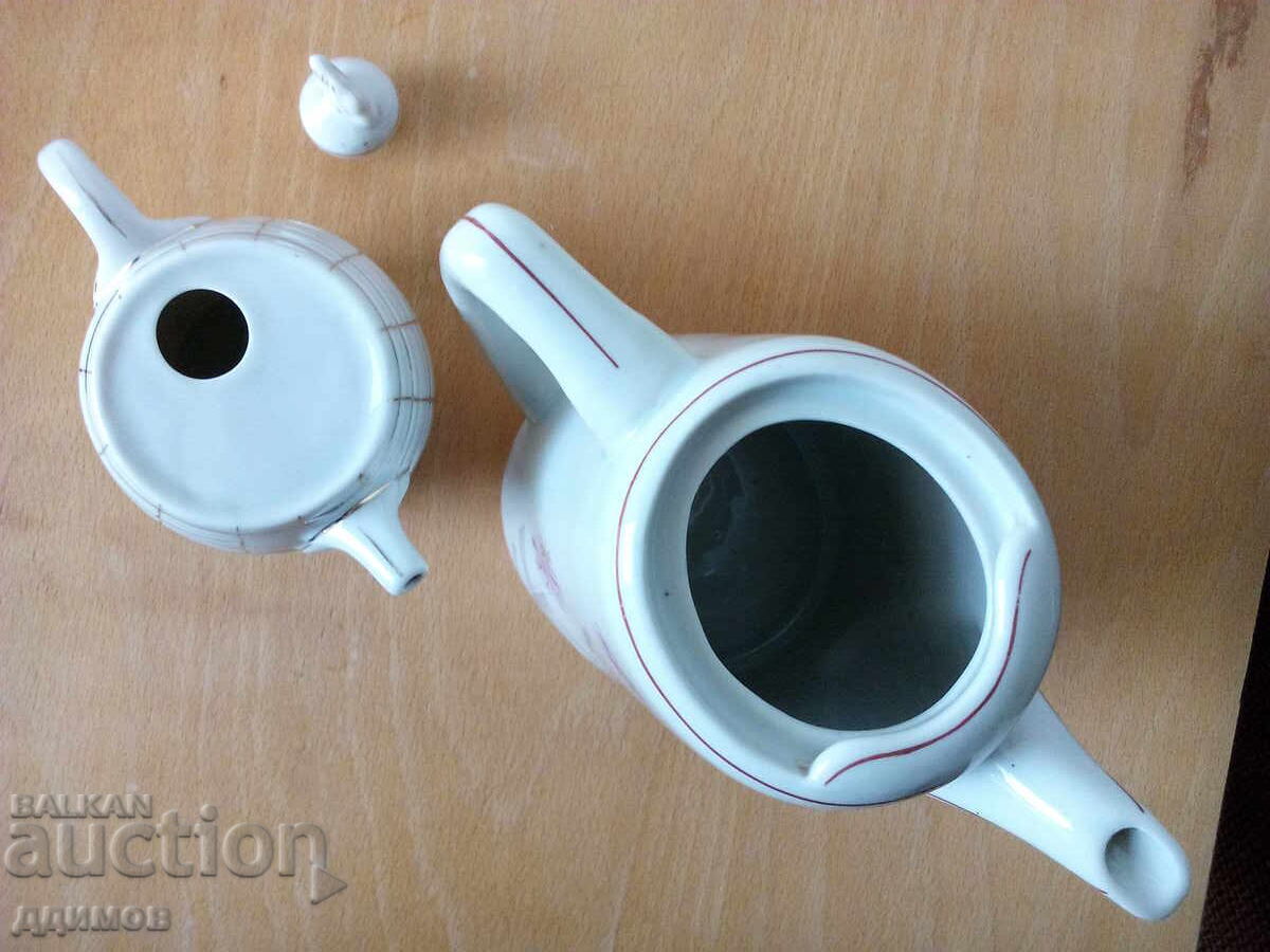 Πορσελάνινο τσαγιερό δύο - 6