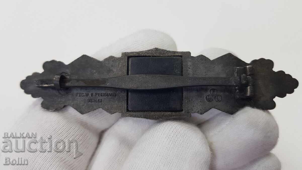 Licitație Semn foarte rar pentru Luptă corp la corp, Al Treilea Reich, Germania Licitație Semn foarte rar pentru Luptă corp la corp, Al Treilea Reich, Germania