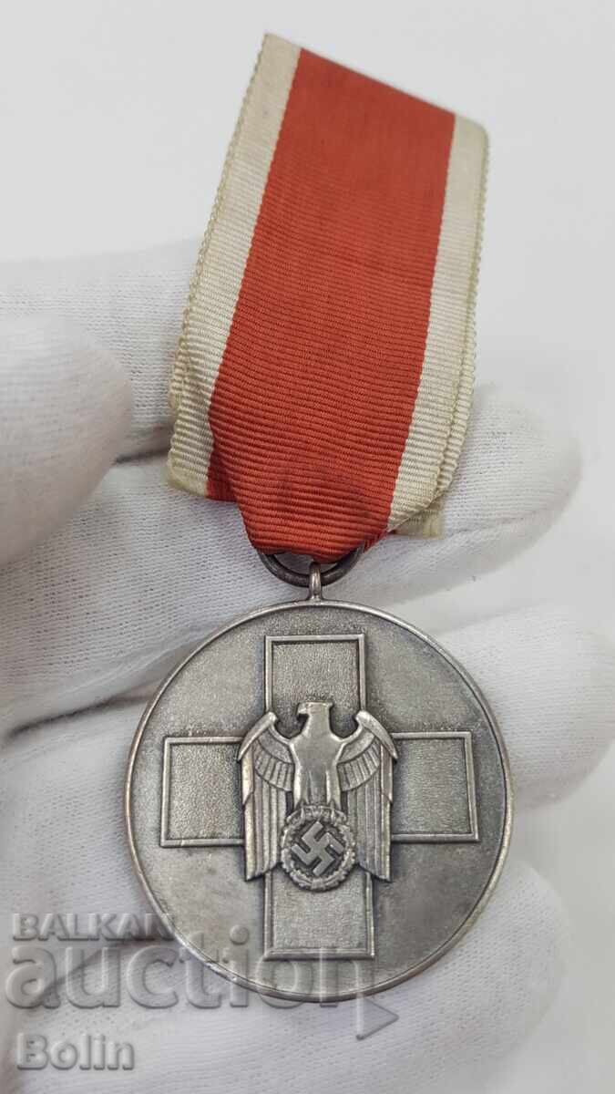 Σπάνιο μετάλλιο για Κοινωνική Πρόνοια Τρίτου Ράιχ - Γερμανία με τιμή 340.00 BGN | € 173.84