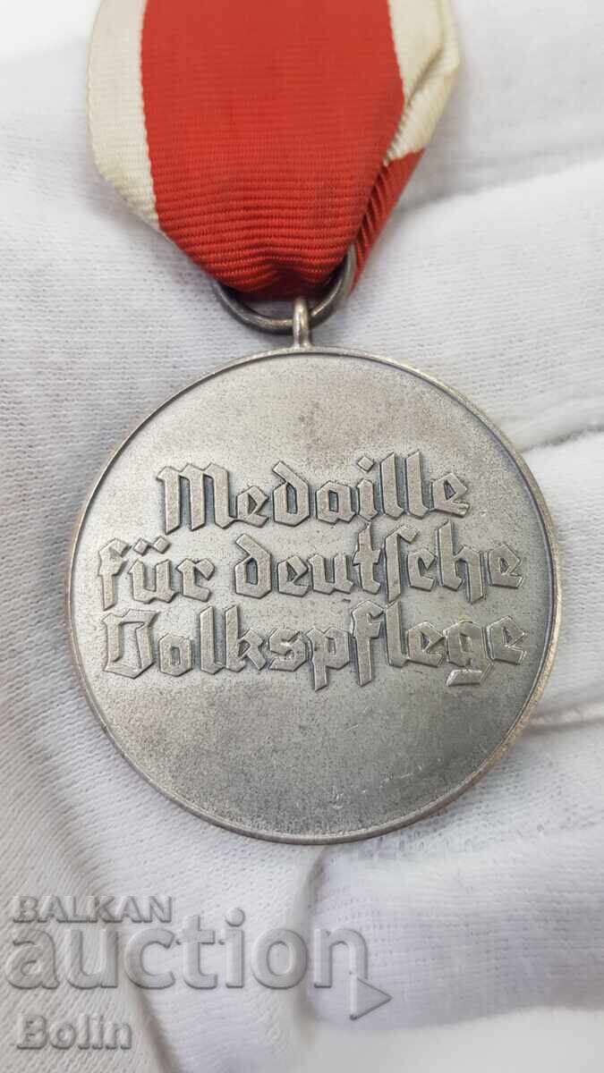 Δημοπρασία Σπάνιο μετάλλιο για Κοινωνική Πρόνοια Τρίτου Ράιχ - Γερμανία