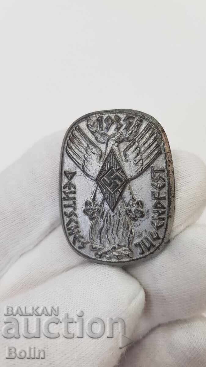 Συλλεκτικό σήμα, κονκάρδα Τρίτου Ράιχ - Γερμανία με τιμή 120.00 BGN | € 61.36