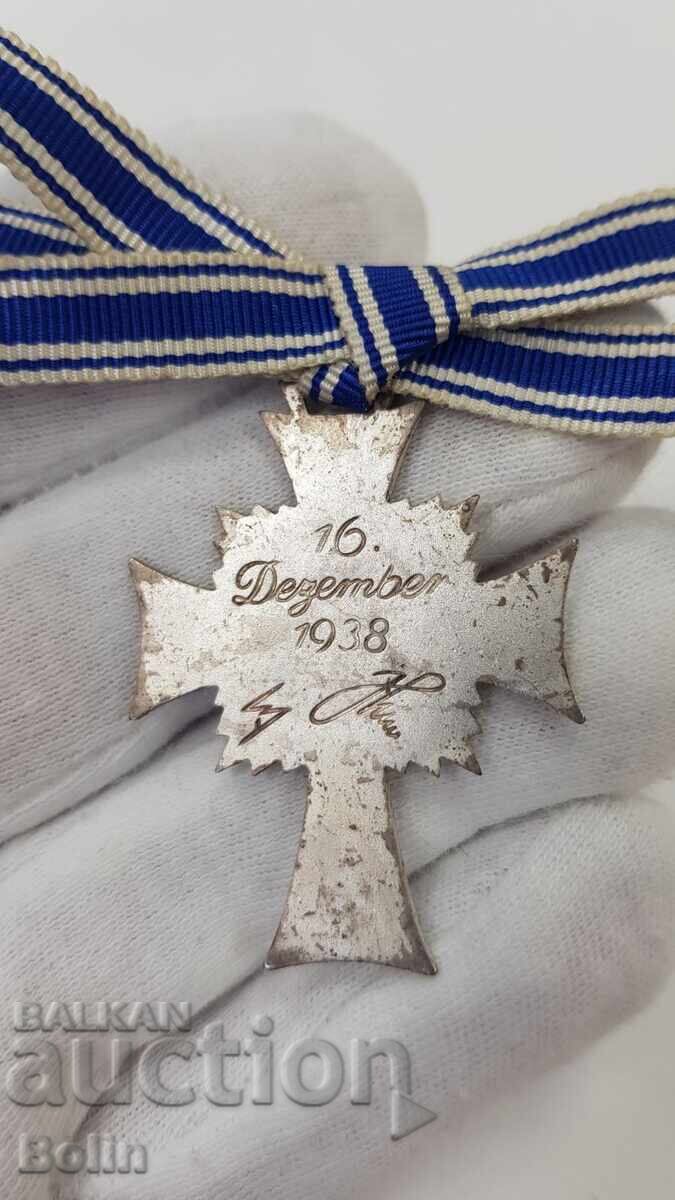 Delivery of Rare Cross, Order of Mother's Honor Germany 1939-1945