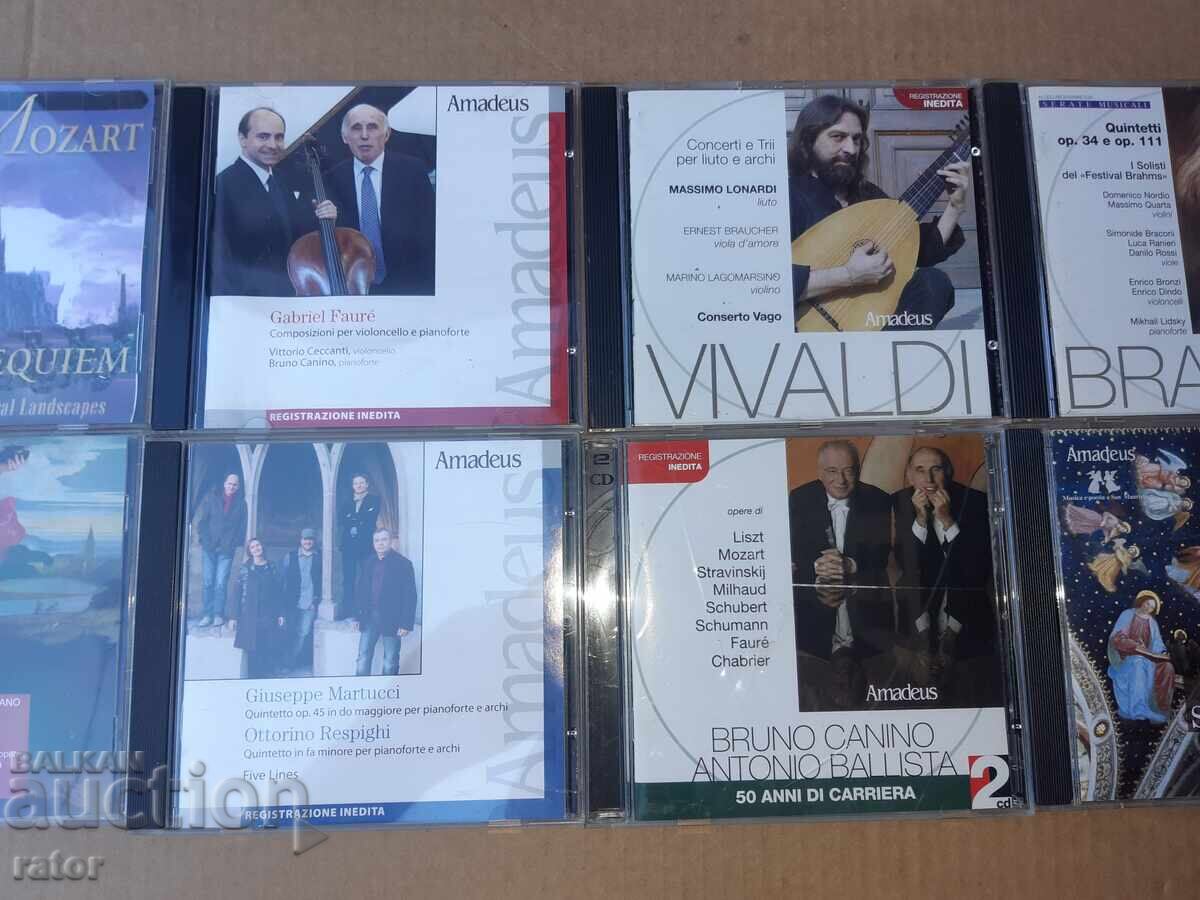 Licitație Discuri compacte, CD-uri, discuri cu muzică clasică - 10 buc