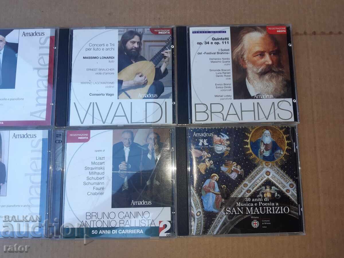 Livrarea Discuri compacte, CD-uri, discuri cu muzică clasică - 10 buc