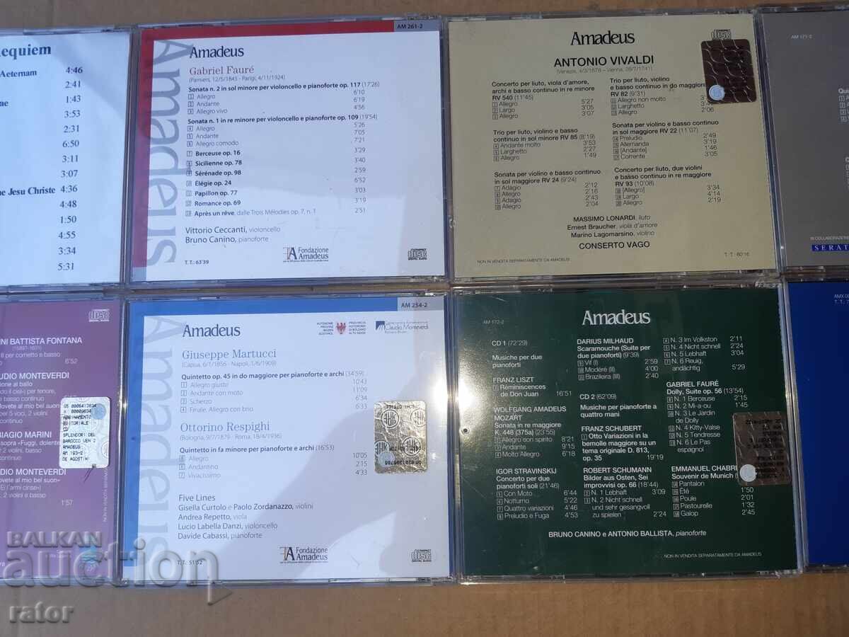 Discuri compacte, CD-uri, discuri cu muzică clasică - 10 buc - 6