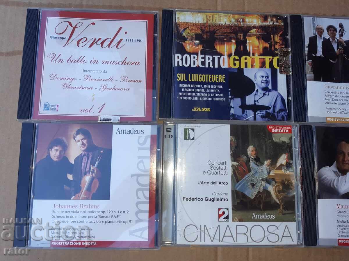 Δίσκοι Compact, CD, δίσκοι κλασικής μουσικής - 10 τμχ με τιμή 9.99 BGN | € 5.11