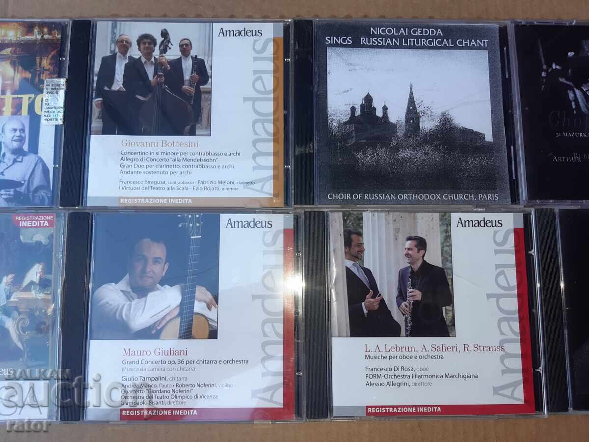 Δημοπρασία Δίσκοι Compact, CD, δίσκοι κλασικής μουσικής - 10 τμχ