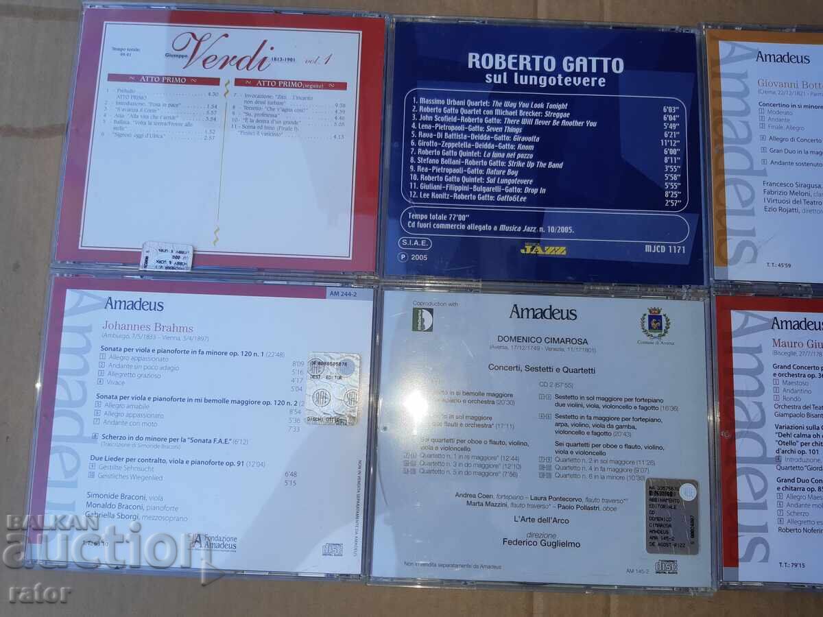 Δίσκοι Compact, CD, δίσκοι κλασικής μουσικής - 10 τμχ - 5