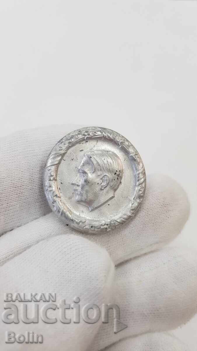 Rare Badge, Third Reich Germany, Adolf Hitler with price 120.00 BGN | € 61.36