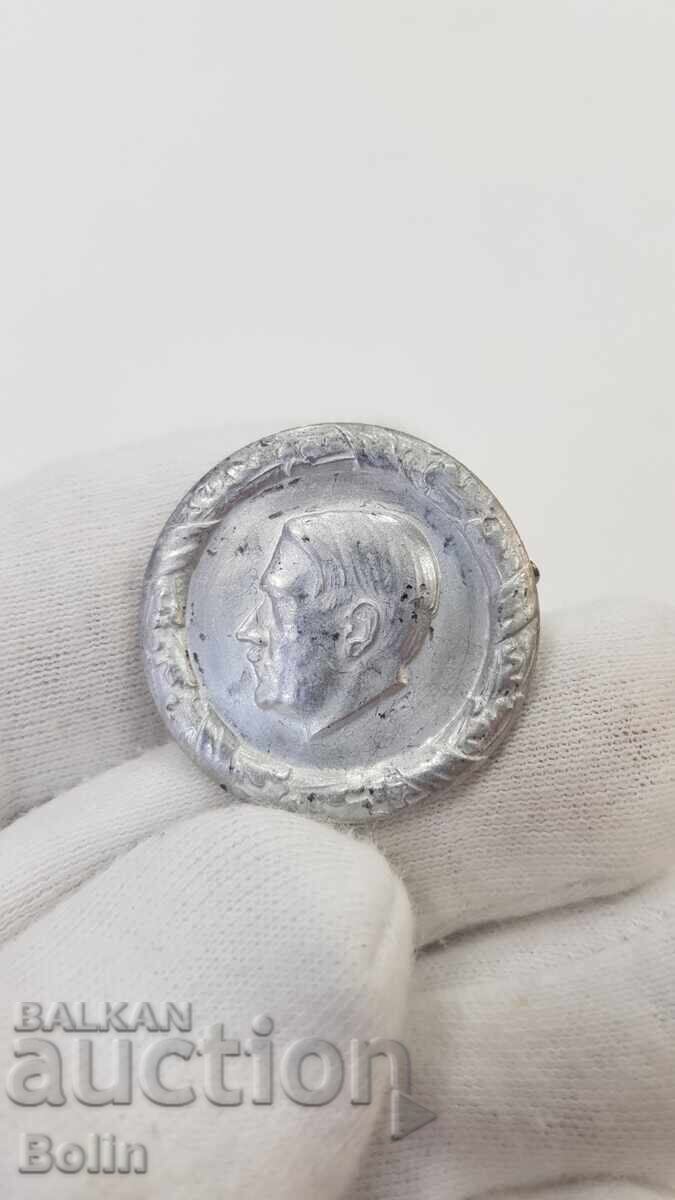 Auction  Rare Badge, Third Reich Germany, Adolf Hitler