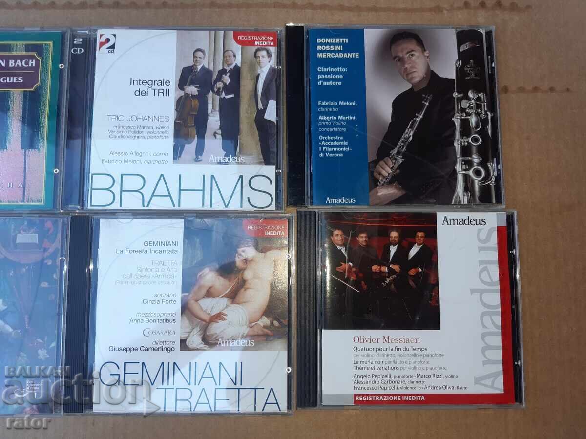 Livrarea Discuri compacte, CD-uri, discuri cu muzică clasică - 10 buc Livrarea Discuri compacte, CD-uri, discuri cu muzică clasică - 10 buc