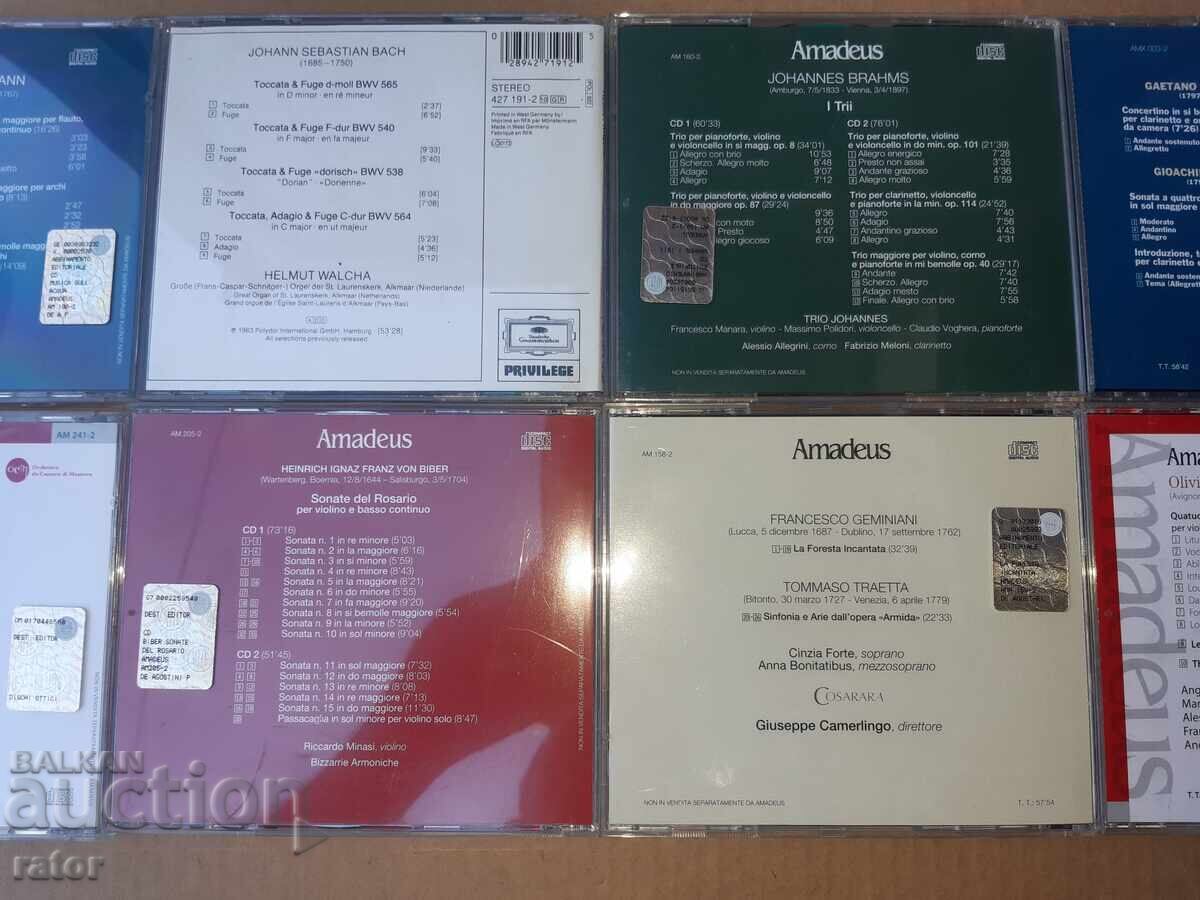 Discuri compacte, CD-uri, discuri cu muzică clasică - 10 buc - 6 Discuri compacte, CD-uri, discuri cu muzică clasică - 10 buc - 6