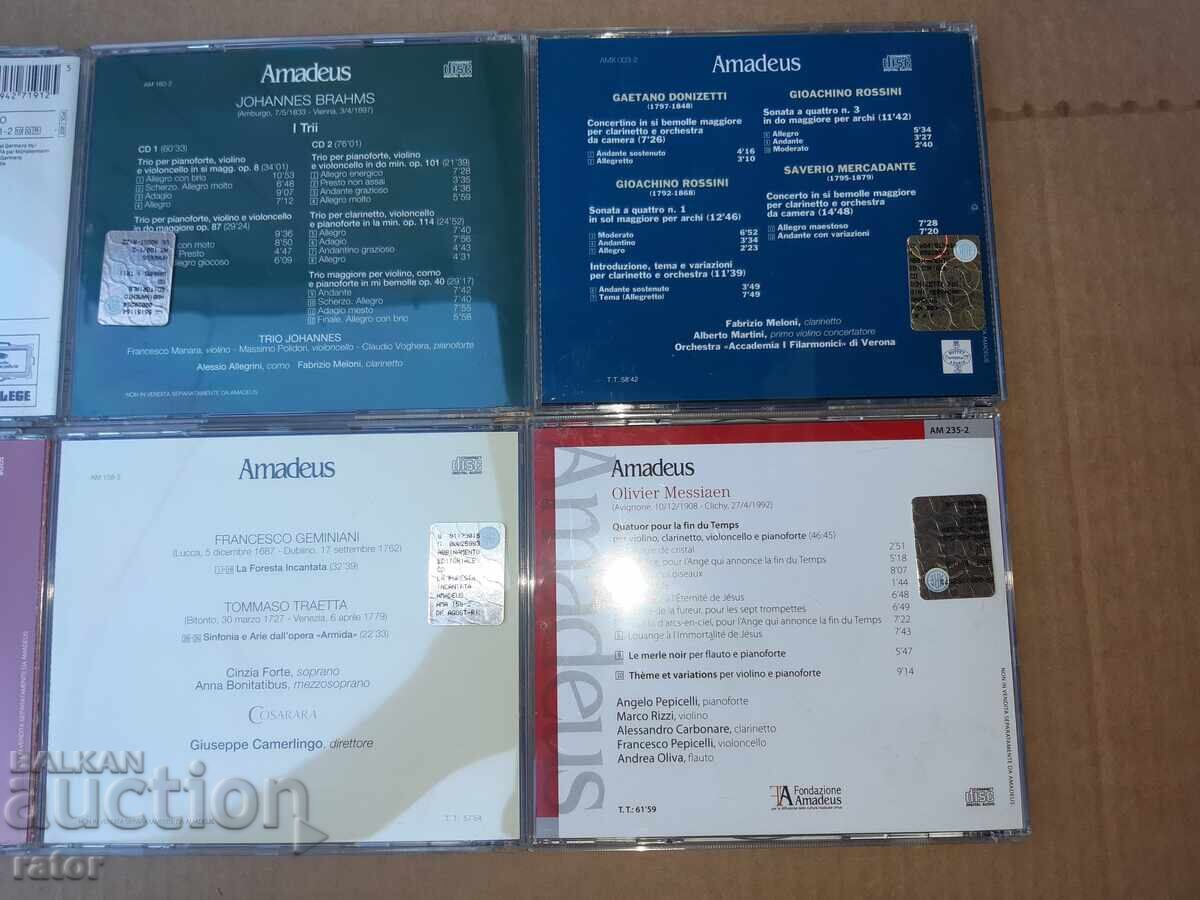 Discuri compacte, CD-uri, discuri cu muzică clasică - 10 buc - 7 Discuri compacte, CD-uri, discuri cu muzică clasică - 10 buc - 7
