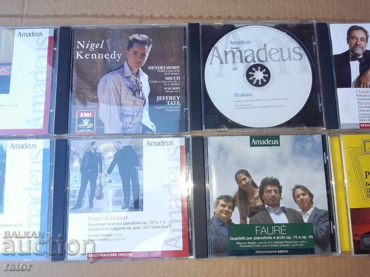 Licitație Discuri compacte, CD-uri, discuri cu muzică clasică - 10 buc