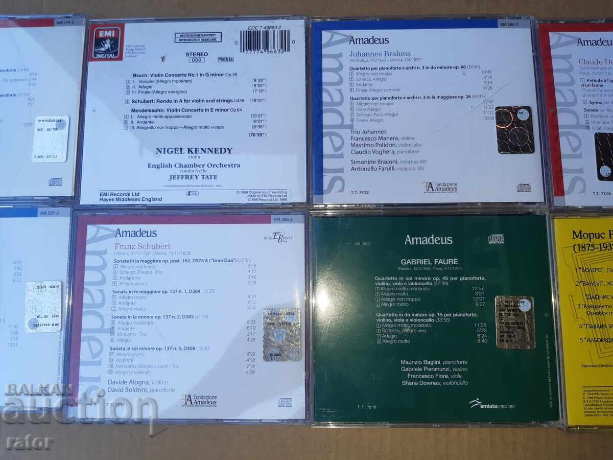 Discuri compacte, CD-uri, discuri cu muzică clasică - 10 buc - 6