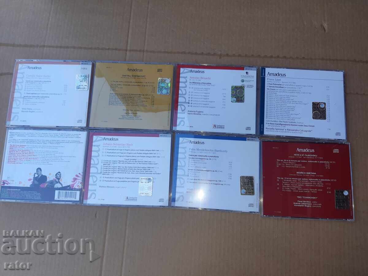 Livrarea Compact discuri, CD-uri, discuri cu muzică clasică - 8 buc