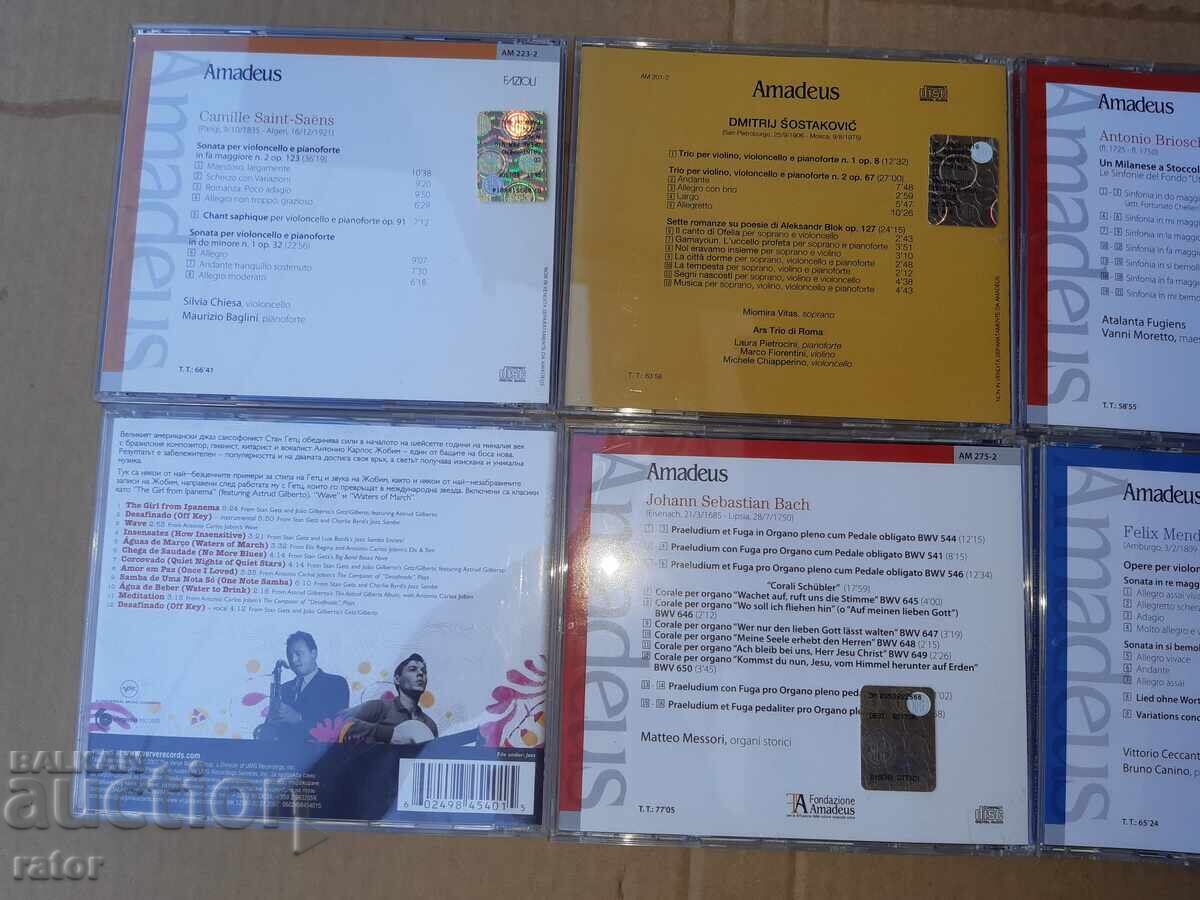Compact discuri, CD-uri, discuri cu muzică clasică - 8 buc - 5