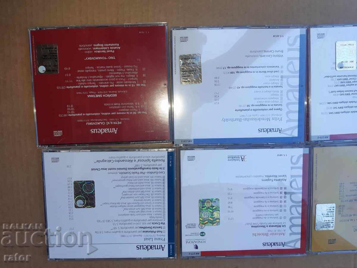Compact discuri, CD-uri, discuri cu muzică clasică - 8 buc - 6
