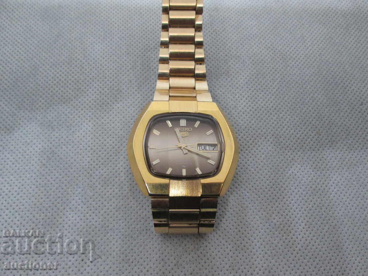 ΑΝΔΡΙΚΟ SEIKO 5 7019 5100 BADY MONACO AUTOMATIK -70 -ΤΗΝ ΔΕΚΑΕΤΙΑ ΤΟΥ '70 - 6