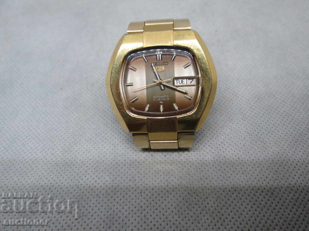 ΑΝΔΡΙΚΟ SEIKO 5 7019 5100 BADY MONACO AUTOMATIK -70 -ΤΗΝ ΔΕΚΑΕΤΙΑ ΤΟΥ '70
