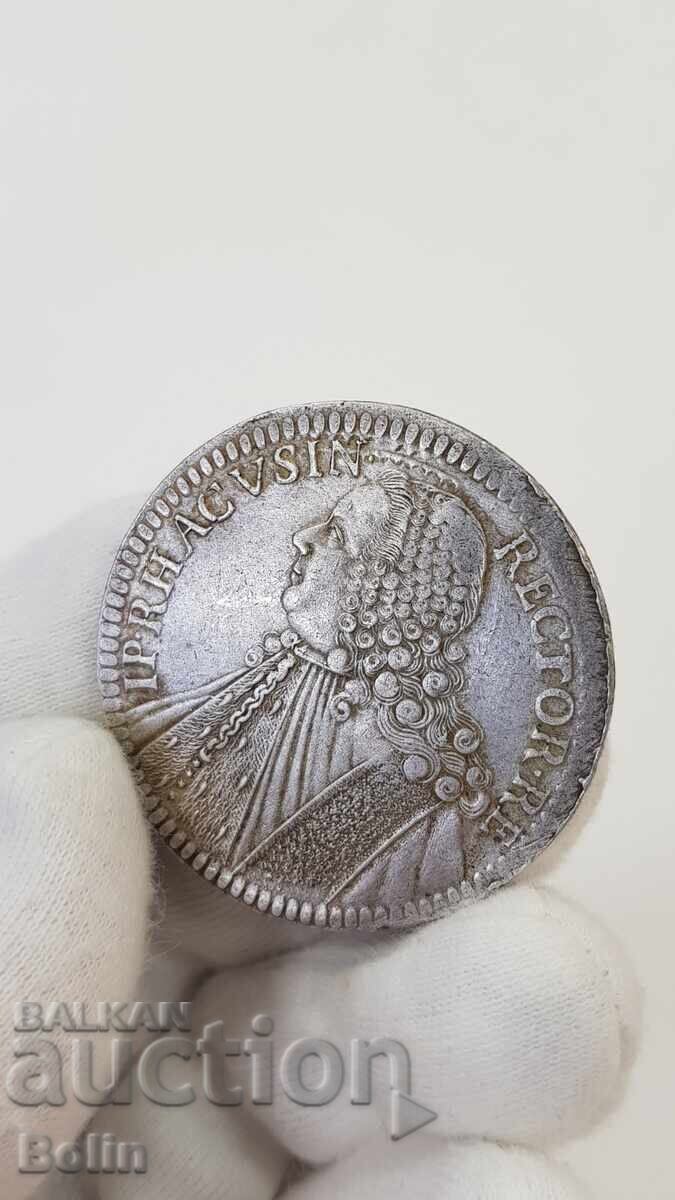 Σπάνιο ασημένιο νόμισμα Τάληρο Ραγκούζα Κροατία 1764 με τιμή 580.00 BGN | € 296.55 Σπάνιο ασημένιο νόμισμα Τάληρο Ραγκούζα Κροατία 1764 με τιμή 580.00 BGN | € 296.55