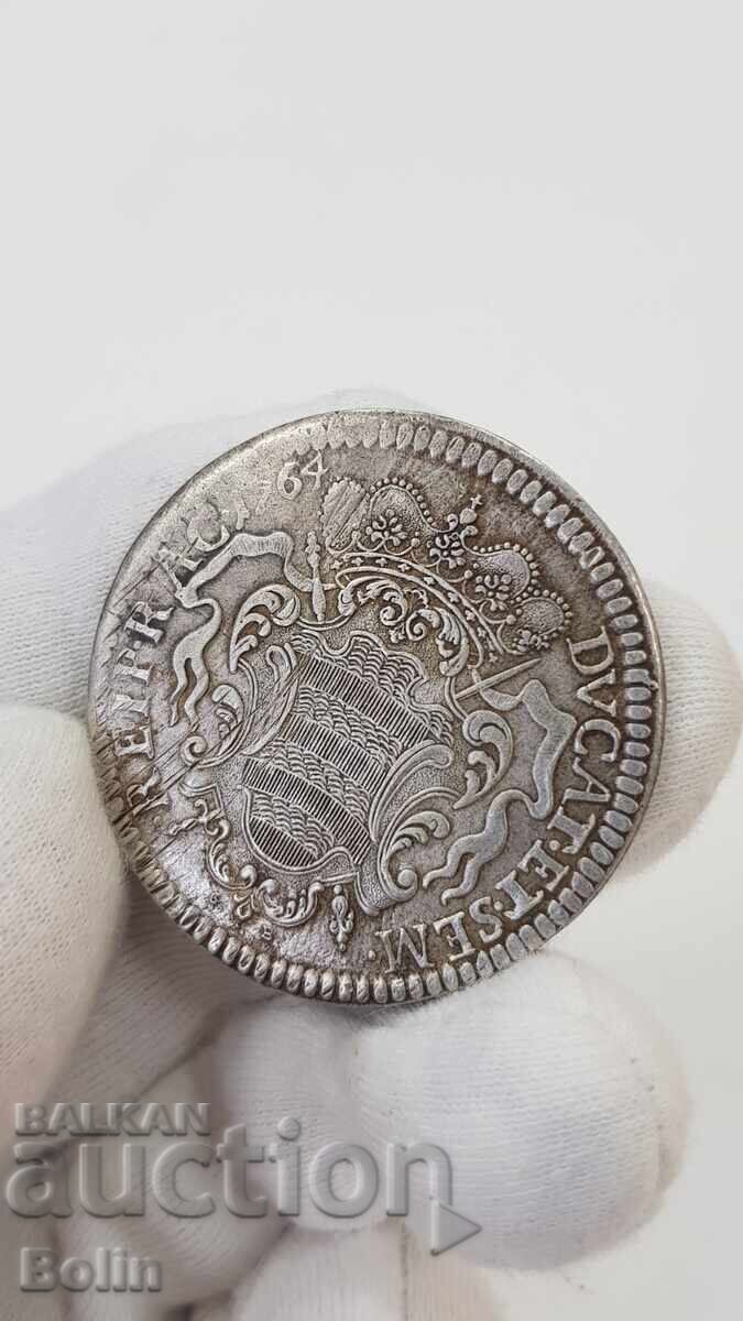 Σπάνιο ασημένιο νόμισμα Τάληρο Ραγκούζα Κροατία 1764 - 6 Σπάνιο ασημένιο νόμισμα Τάληρο Ραγκούζα Κροατία 1764 - 6