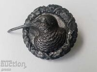 Рядък знак, Царски,Бекас,значка, ловен, медал,