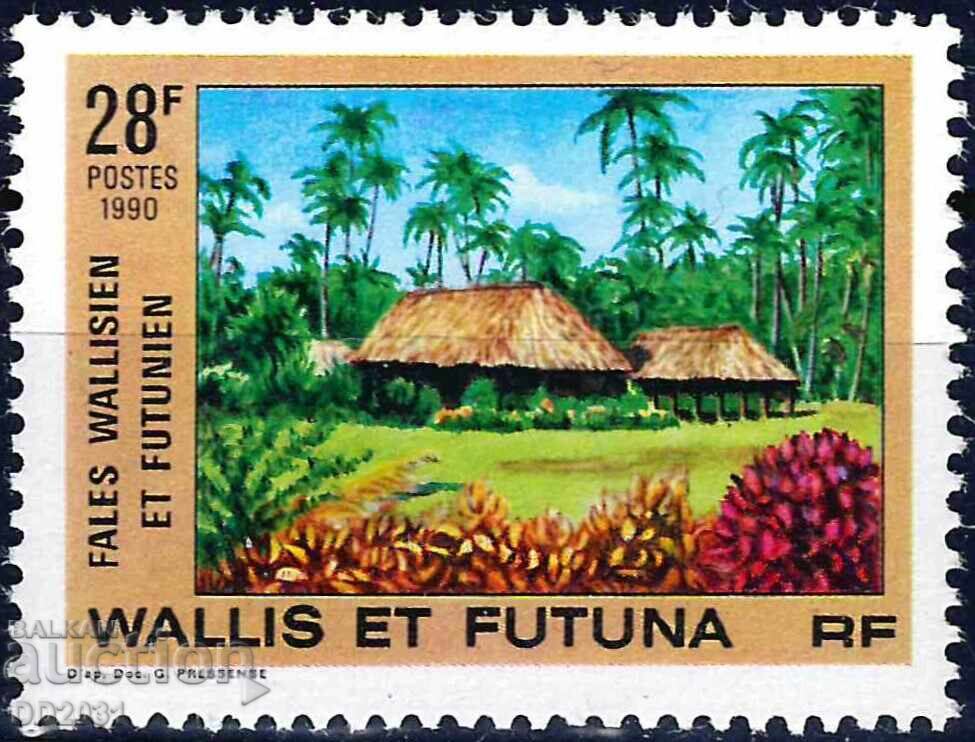 Wallis and Futuna 1990 - views MNH