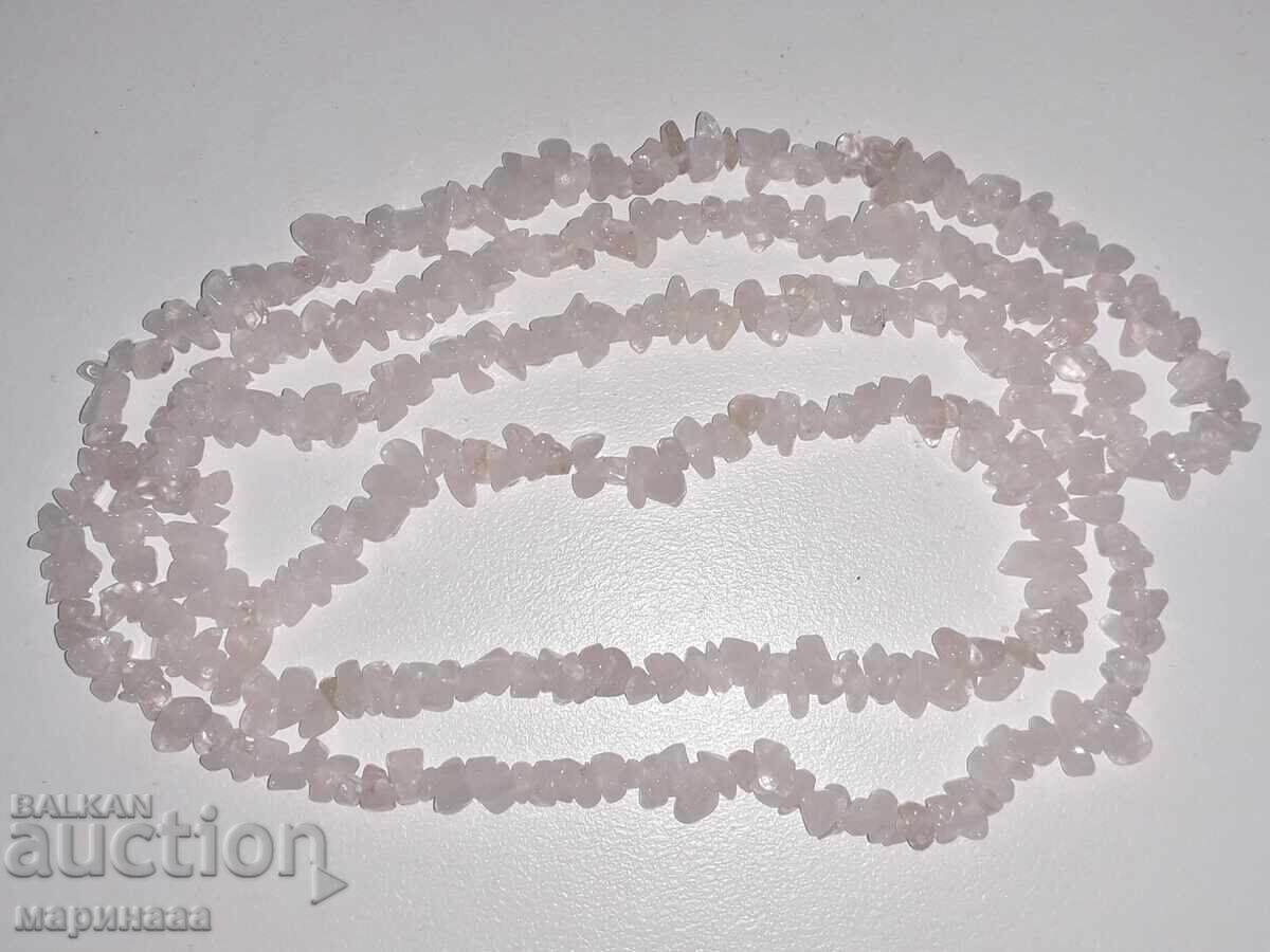Auction  LONG NECKLACE. MOUNTAIN QUARTZ