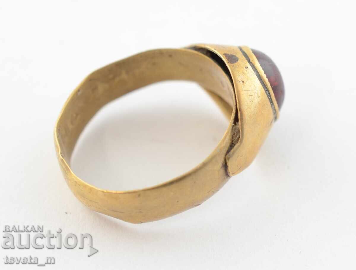 Δημοπρασία Αρχαίο μπρούτζινο γυναικείο δαχτυλίδι