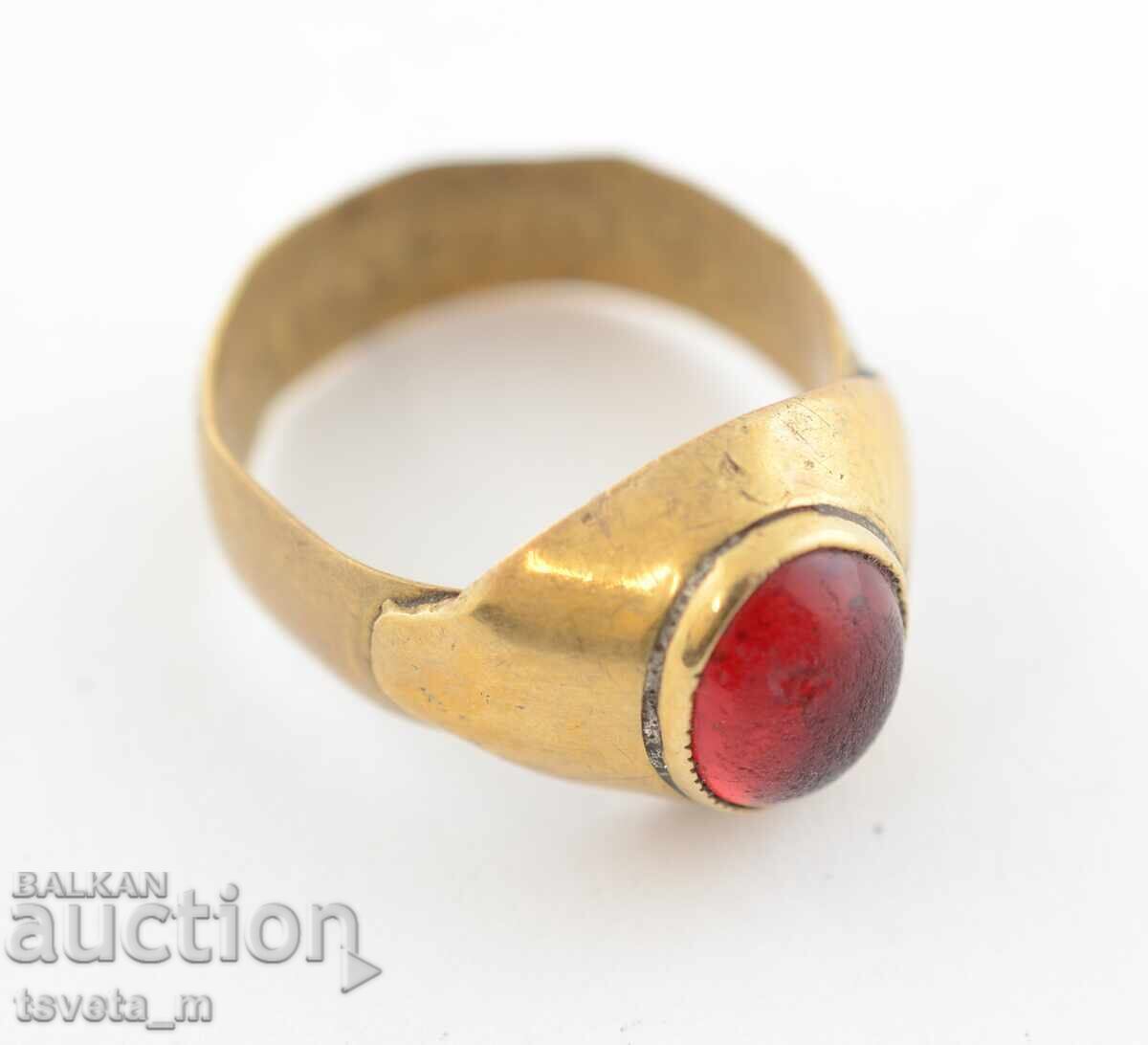 Αρχαίο μπρούτζινο γυναικείο δαχτυλίδι