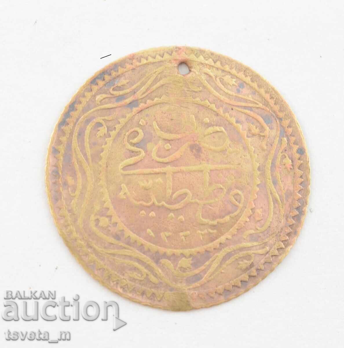 Turkish silver coin, Revival jewelry