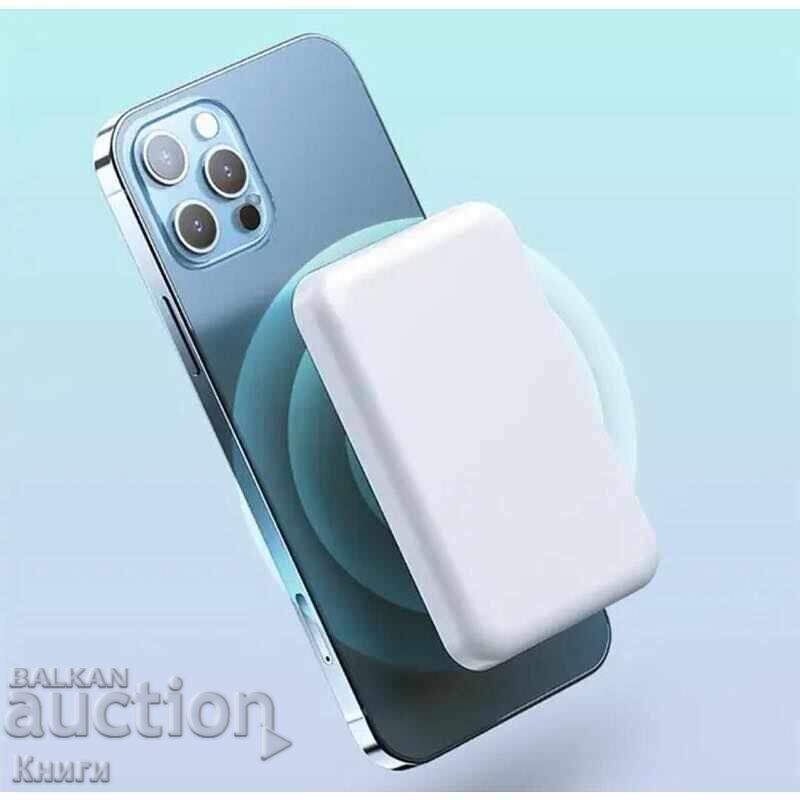 Доставка на Преносима безжична батерия за смартфон с магнитно зареждане Доставка на Преносима безжична батерия за смартфон с магнитно зареждане