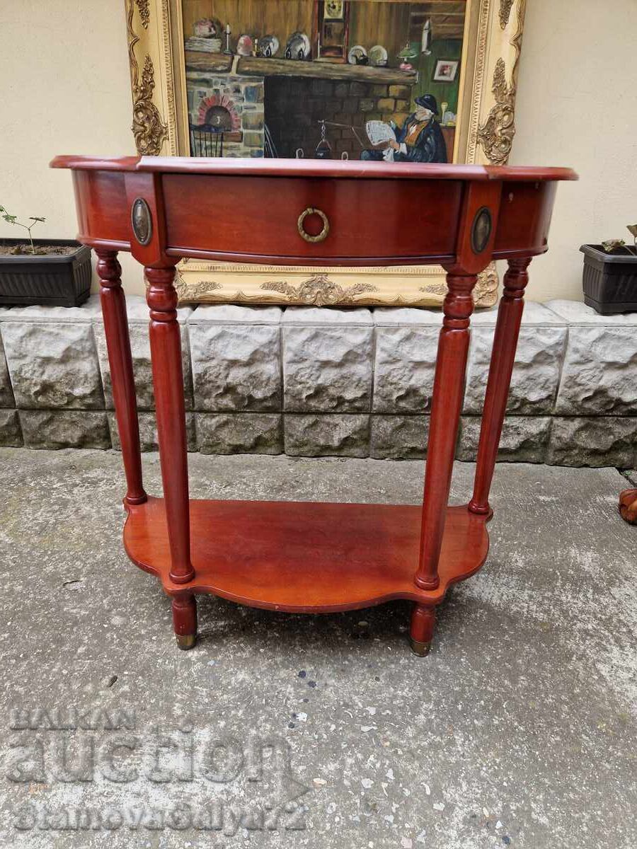 Auction  A lovely antique English console table
