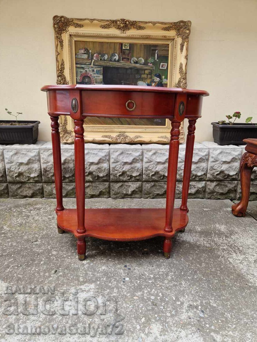 A lovely antique English console table - 6