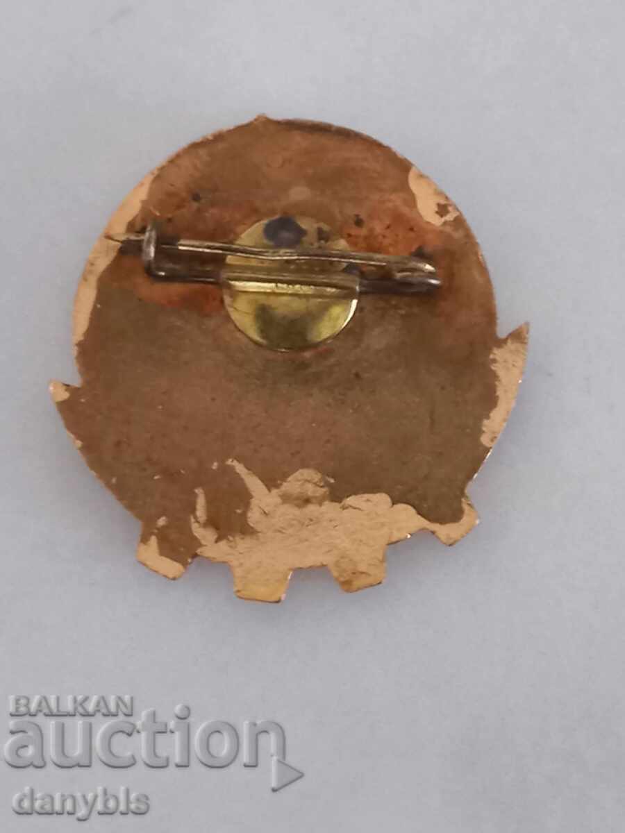 Значка - Отличник на физкултурна работа - емайл с цена € 3.00 | 5.87 лв.