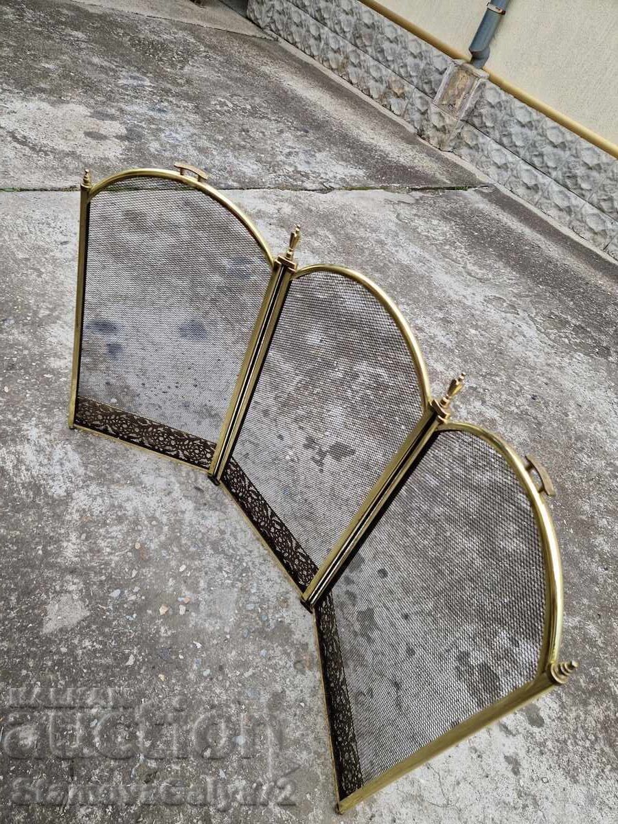 Delivery of Antique English fireplace grate