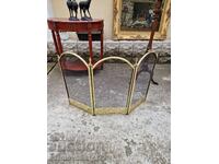 Антикварна английска решетка за пред камина