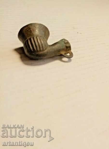 Παράδοση Χάλκινη πίπα καπνίσματος – Παλαιά Οθωμανική Αυτοκρατορία, 18ος-19ος αιώνας