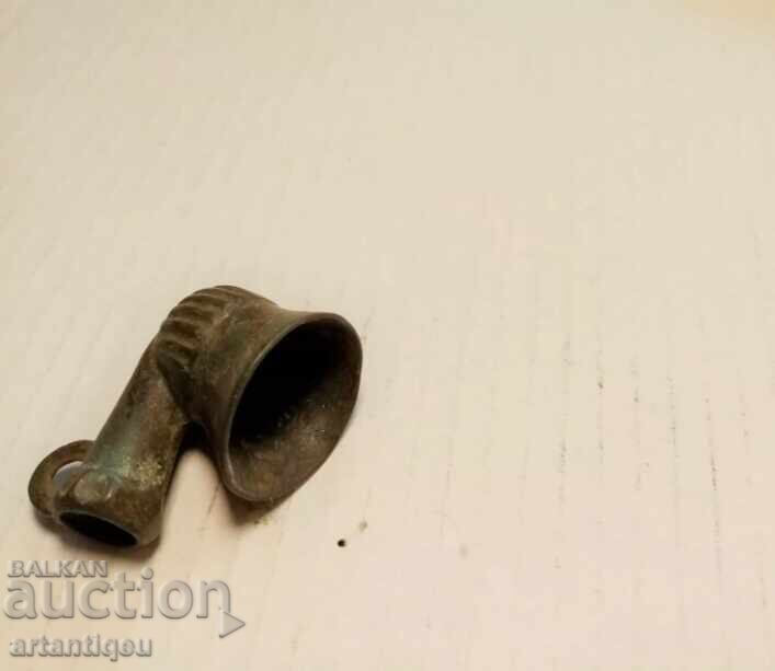 Χάλκινη πίπα καπνίσματος – Παλαιά Οθωμανική Αυτοκρατορία, 18ος-19ος αιώνας - 5