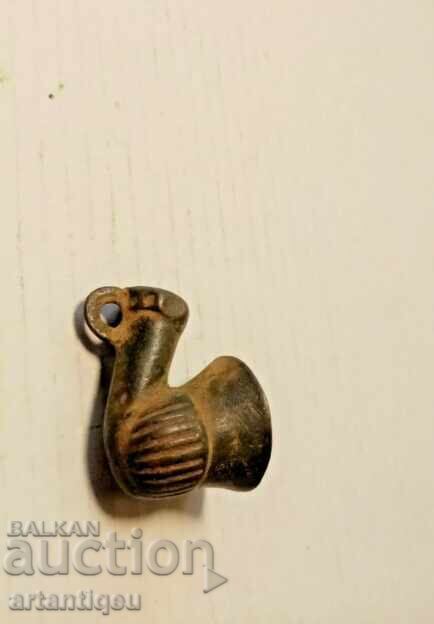 Χάλκινη πίπα καπνίσματος – Παλαιά Οθωμανική Αυτοκρατορία, 18ος-19ος αιώνας