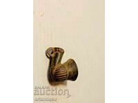 Pipă de fumat din bronz – Imperiul Otoman vechi, secolul al XVIII-lea – al XIX-lea