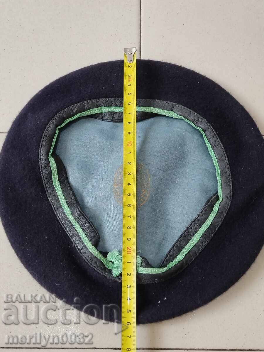 Old wool beret, hat, cap - 5