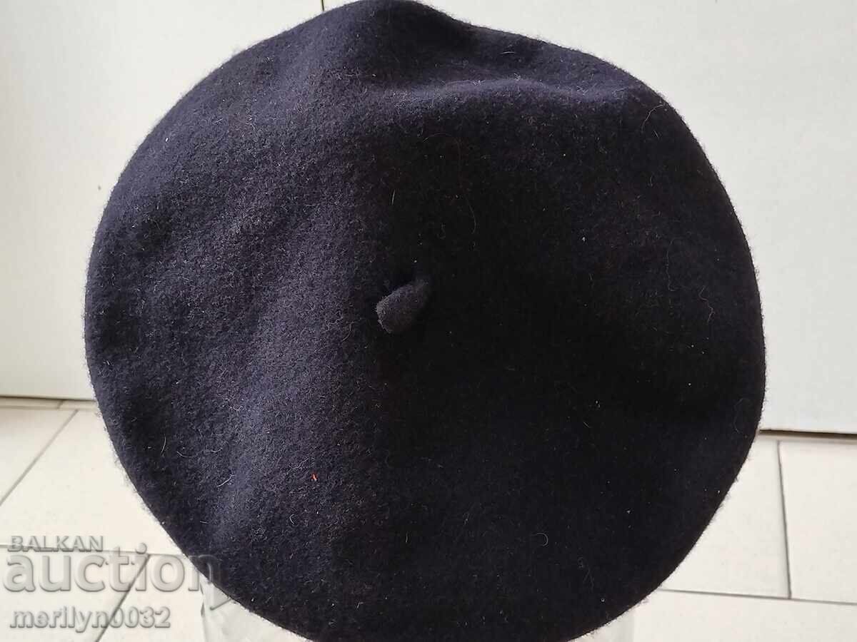 Old wool beret, hat, cap - 7